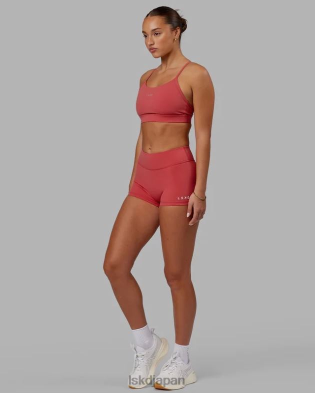 リフトスポーツブラ - ミネラルレッド LSKD 女性 衣服 082HP11