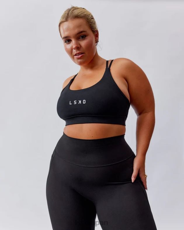 ブリッジスポーツブラ - ブラック LSKD 女性 衣服 082HP17