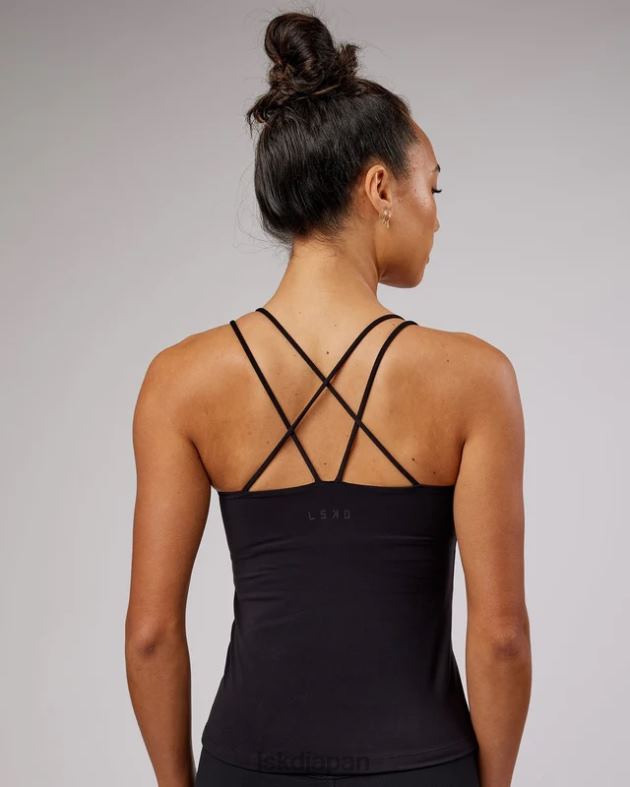 反転シェルフブラタンク - ブラック LSKD 女性 衣服 082HP187