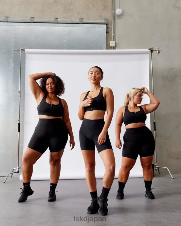 スプリント スポーツブラ - ブラック LSKD 女性 衣服 082HP18