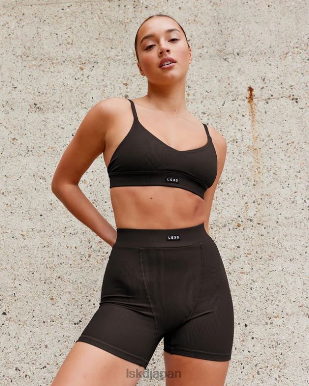 バイタライズリブブラレット - ダークウォルナット LSKD 女性 衣服 082HP1