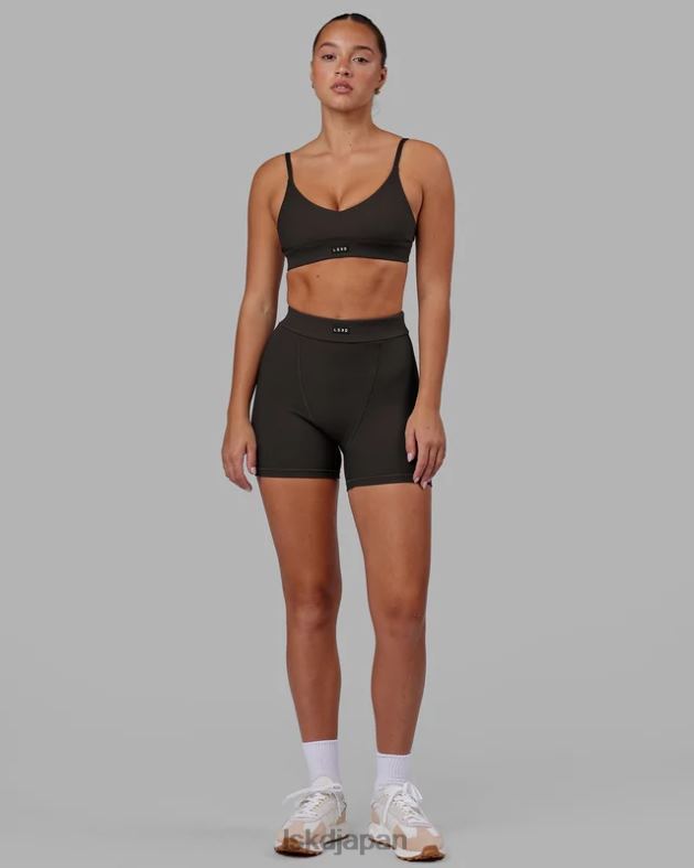 バイタライズリブブラレット - ダークウォルナット LSKD 女性 衣服 082HP1