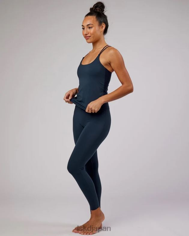 反転シェルフブラタンク - ネイビー LSKD 女性 衣服 082HP216