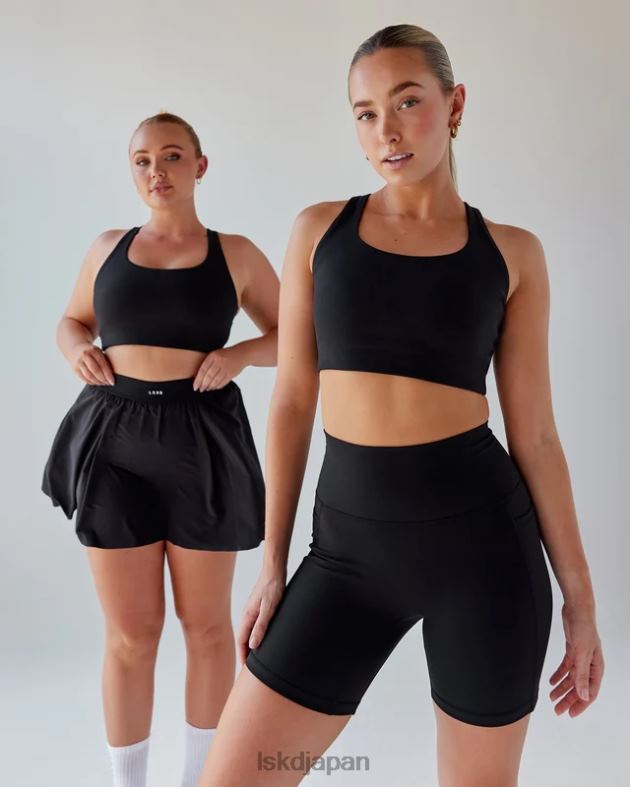 エース ロングライン ブラ - ブラック LSKD 女性 衣服 082HP25