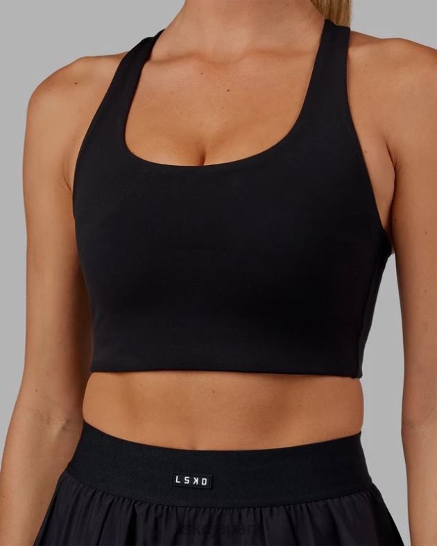 エース ロングライン ブラ - ブラック LSKD 女性 衣服 082HP25