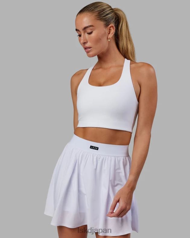 エースロングラインブラ - ホワイト LSKD 女性 衣服 082HP26