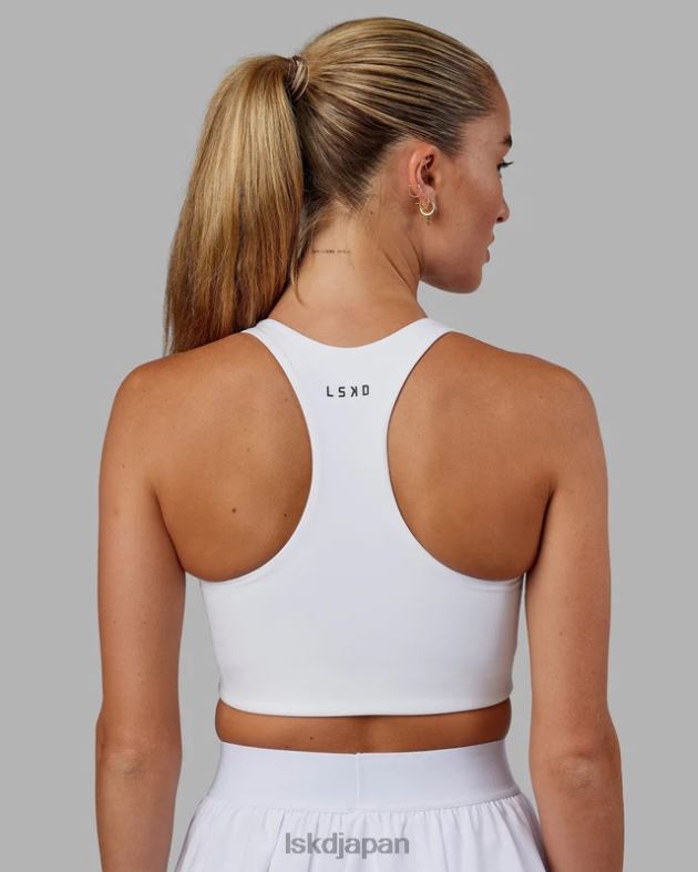 エースロングラインブラ - ホワイト LSKD 女性 衣服 082HP26