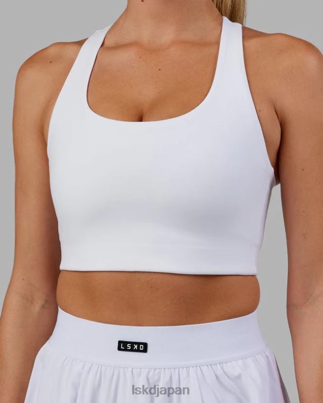 エースロングラインブラ - ホワイト LSKD 女性 衣服 082HP26