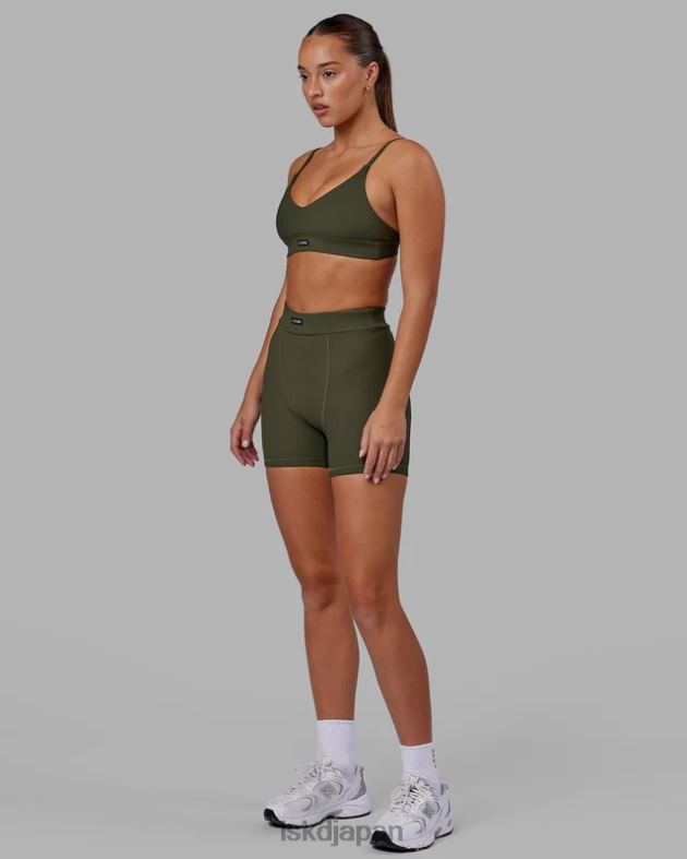 活力のあるリブブラレット - 森の夜 LSKD 女性 衣服 082HP2