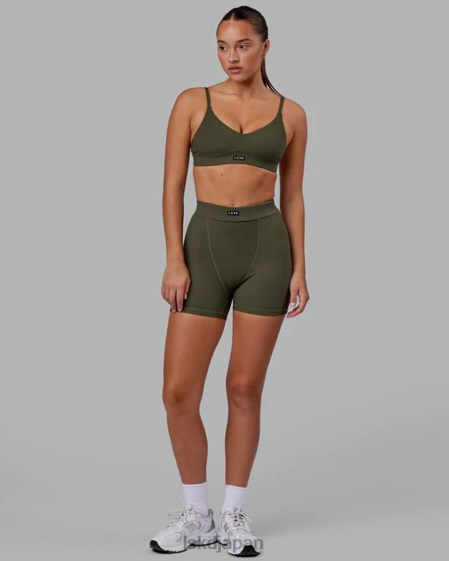 活力のあるリブブラレット - 森の夜 LSKD 女性 衣服 082HP2