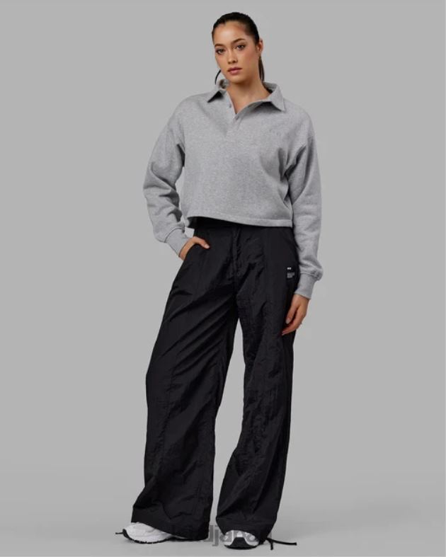 オフコートセーター - グレーメランジ LSKD 女性 衣服 082HP367