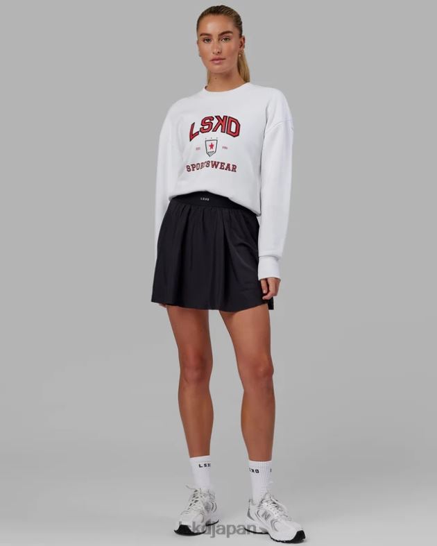 スポーツ部クロップドセーター - ホワイト LSKD 女性 衣服 082HP375