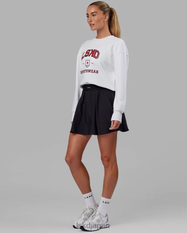 スポーツ部クロップドセーター - ホワイト LSKD 女性 衣服 082HP375