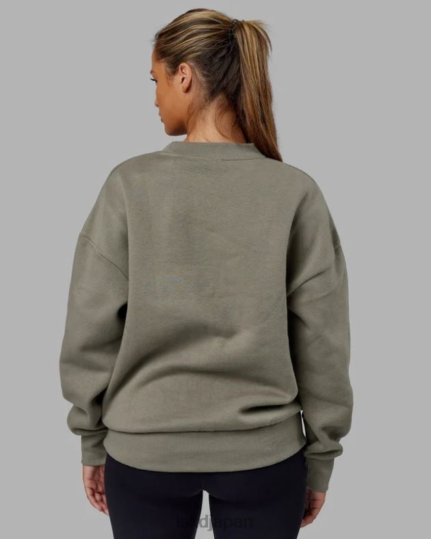 ヘリテージ セーター オーバーサイズ - ローレル オーク LSKD ユニセックス 衣服 082HP384