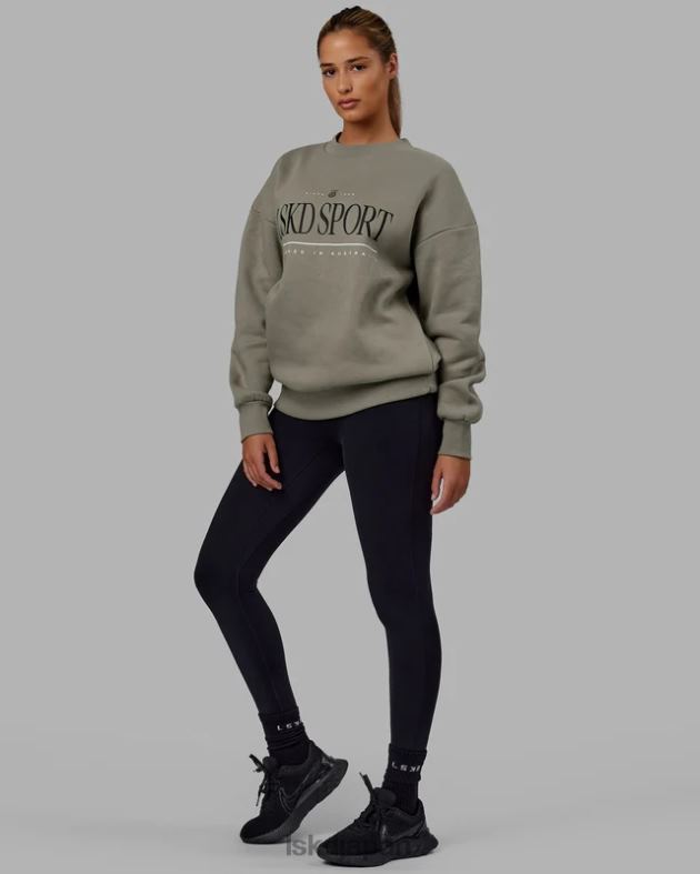 ヘリテージ セーター オーバーサイズ - ローレル オーク LSKD ユニセックス 衣服 082HP384