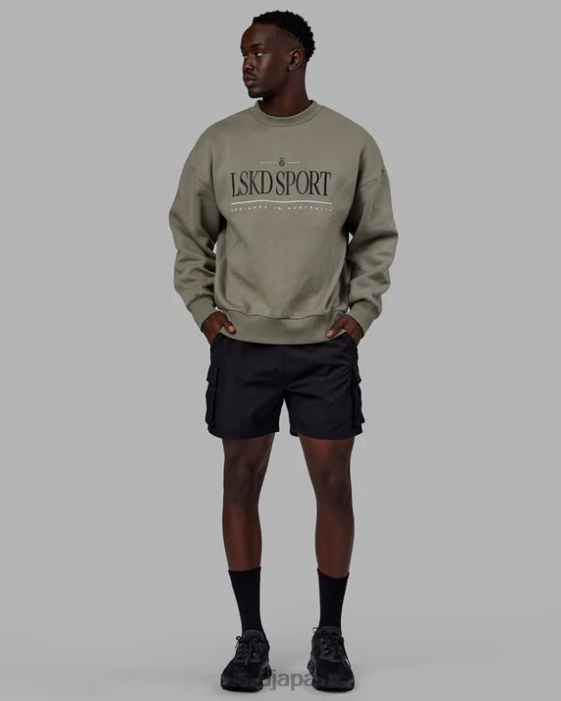 ヘリテージ セーター オーバーサイズ - ローレル オーク LSKD ユニセックス 衣服 082HP384