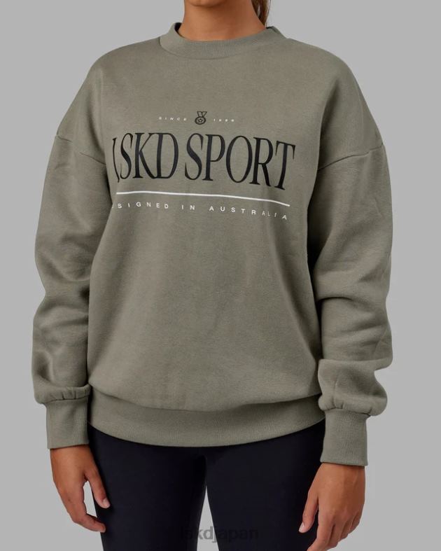 ヘリテージ セーター オーバーサイズ - ローレル オーク LSKD ユニセックス 衣服 082HP384