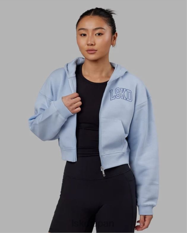 ギルド クロップド パーカー - ウィンドサーファー パワー コバルト LSKD 女性 衣服 082HP386