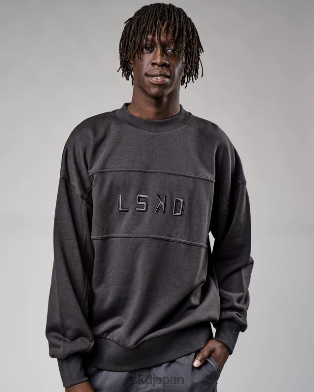 スライスセーターオーバーサイズ - ファントム LSKD ユニセックス 衣服 082HP389