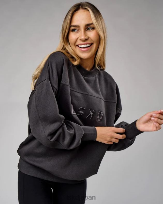 スライスセーターオーバーサイズ - ファントム LSKD ユニセックス 衣服 082HP389