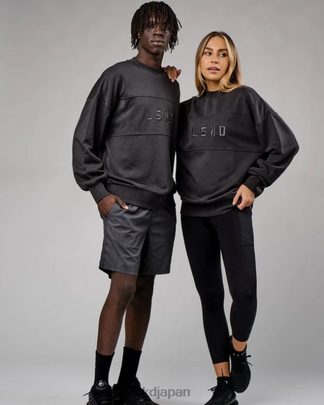 スライスセーターオーバーサイズ - ファントム LSKD ユニセックス 衣服 082HP389