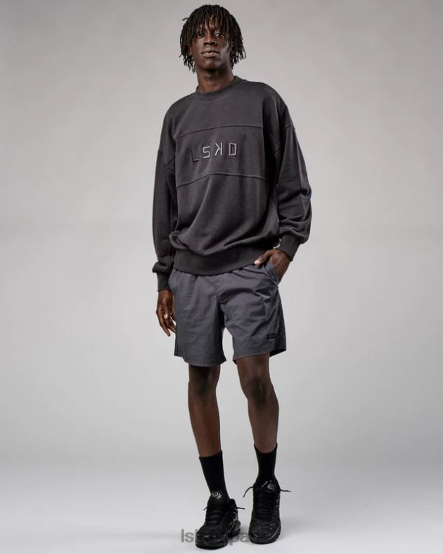 スライスセーターオーバーサイズ - ファントム LSKD ユニセックス 衣服 082HP389