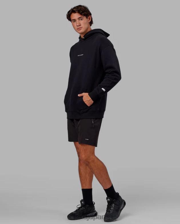 トラスト ザ プロセス パーカー オーバーサイズ - ブラック LSKD ユニセックス 衣服 082HP391