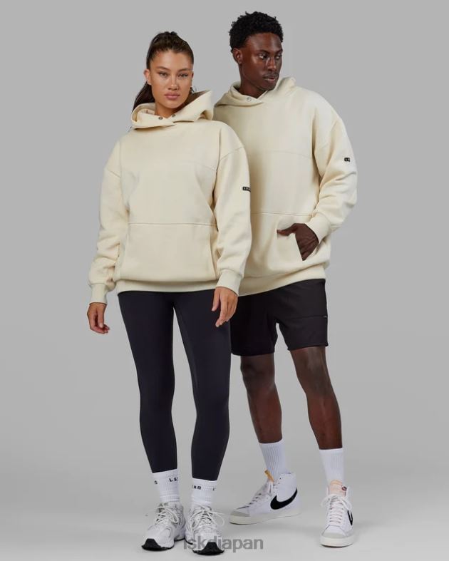 ラボ パーカー オーバーサイズ - ボーン LSKD ユニセックス 衣服 082HP396