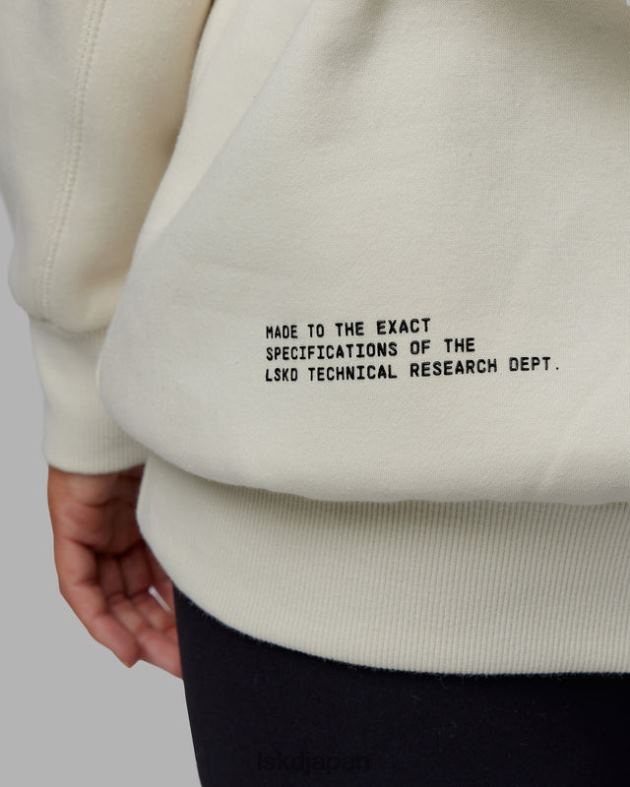 ラボ パーカー オーバーサイズ - ボーン LSKD ユニセックス 衣服 082HP396