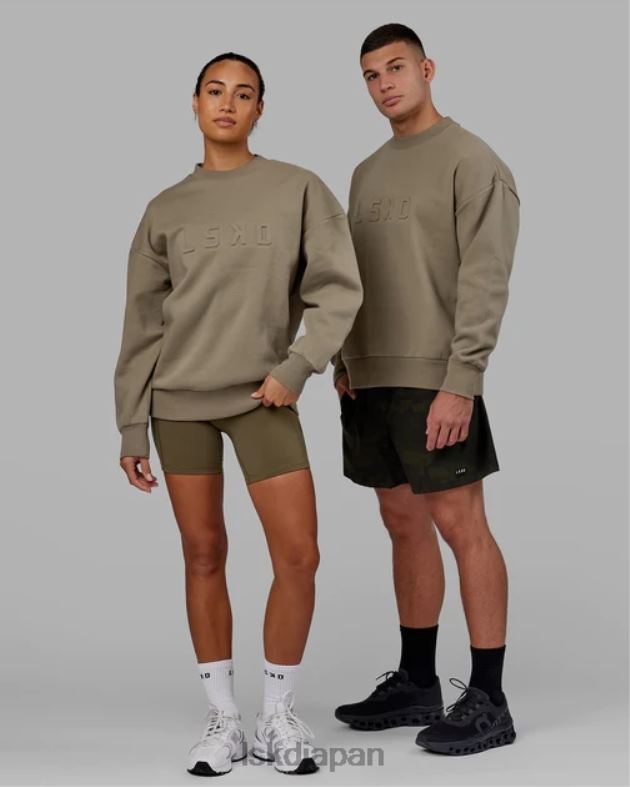 スタンプセーター オーバーサイズ - ローレルオーク LSKD ユニセックス 衣服 082HP397