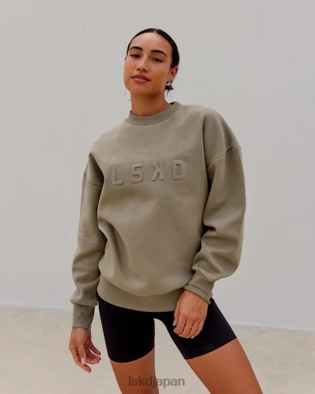 スタンプセーター オーバーサイズ - ローレルオーク LSKD ユニセックス 衣服 082HP397