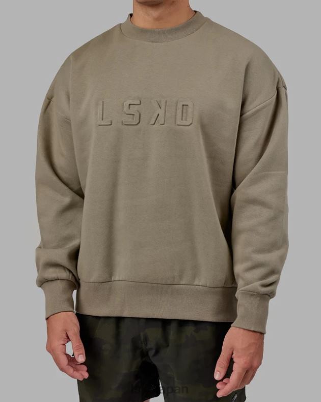 スタンプセーター オーバーサイズ - ローレルオーク LSKD ユニセックス 衣服 082HP397