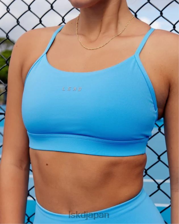 リフトスポーツブラ - アジュールブルー LSKD 女性 衣服 082HP40