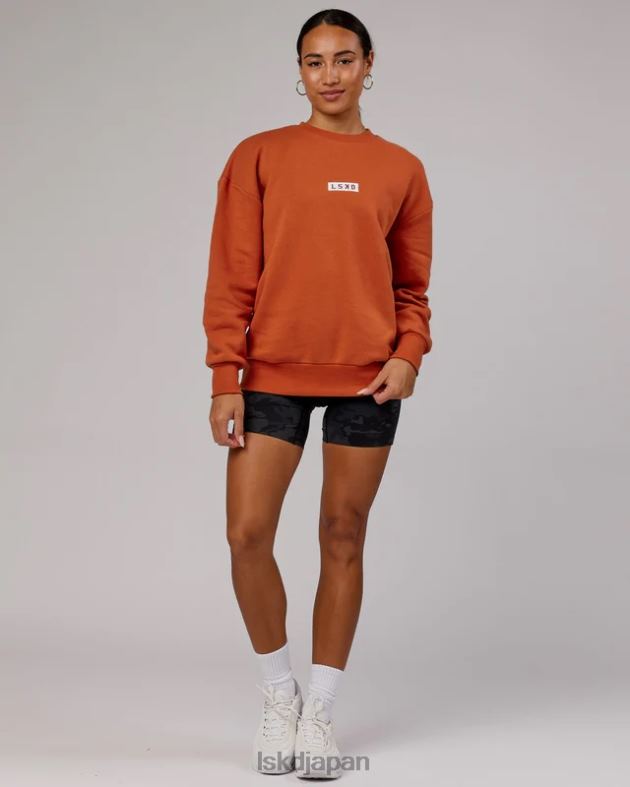 コーナーストーン セーター オーバーサイズ - オーバーン LSKD ユニセックス 衣服 082HP414