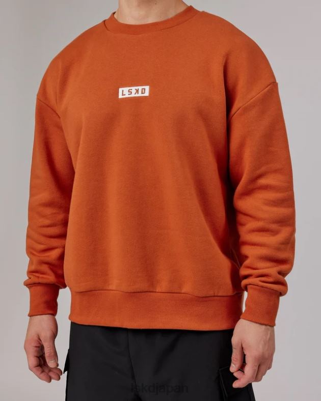 コーナーストーン セーター オーバーサイズ - オーバーン LSKD ユニセックス 衣服 082HP414