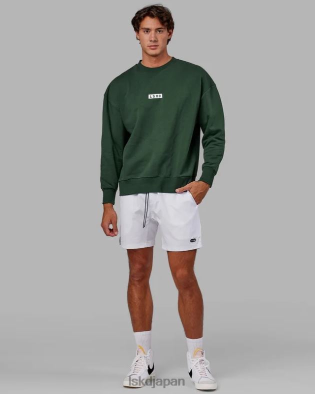 コーナーストーン セーター オーバーサイズ - 松葉 LSKD ユニセックス 衣服 082HP415