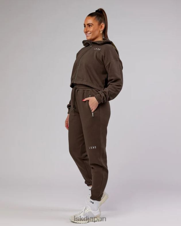 ブリッジジップスルーパーカー - ウォールナット LSKD 女性 衣服 082HP417