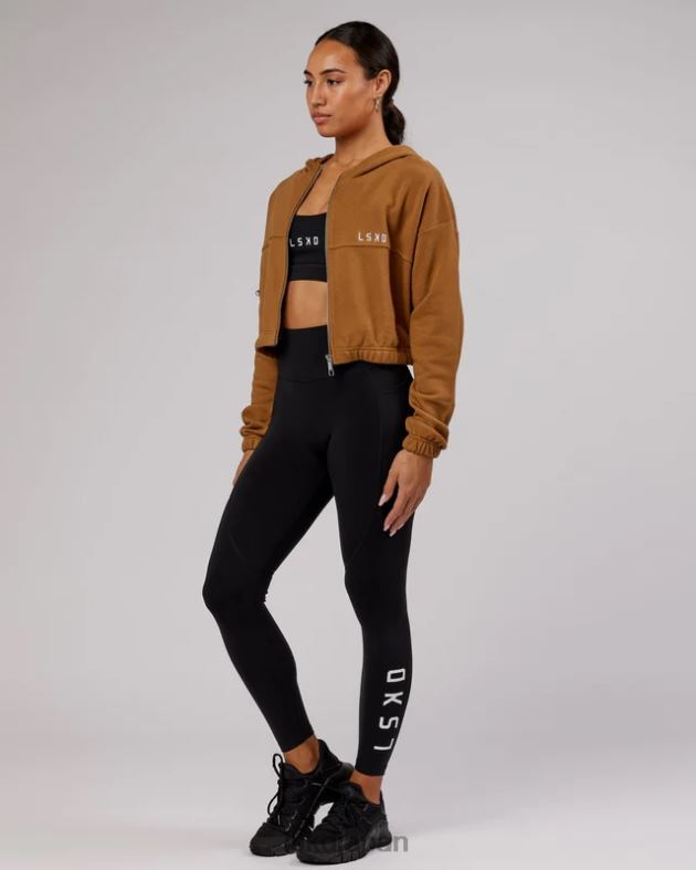 ブリッジジップスルーパーカー - キャメル LSKD 女性 衣服 082HP419