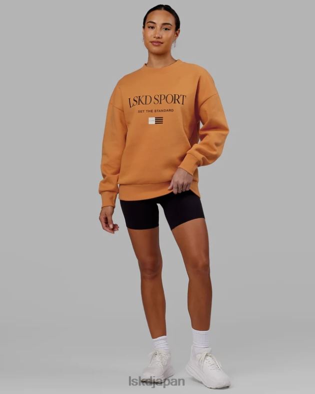 フラッグセーターオーバーサイズ - 日時計 LSKD ユニセックス 衣服 082HP422