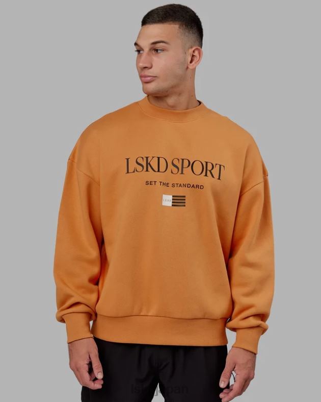 フラッグセーターオーバーサイズ - 日時計 LSKD ユニセックス 衣服 082HP422