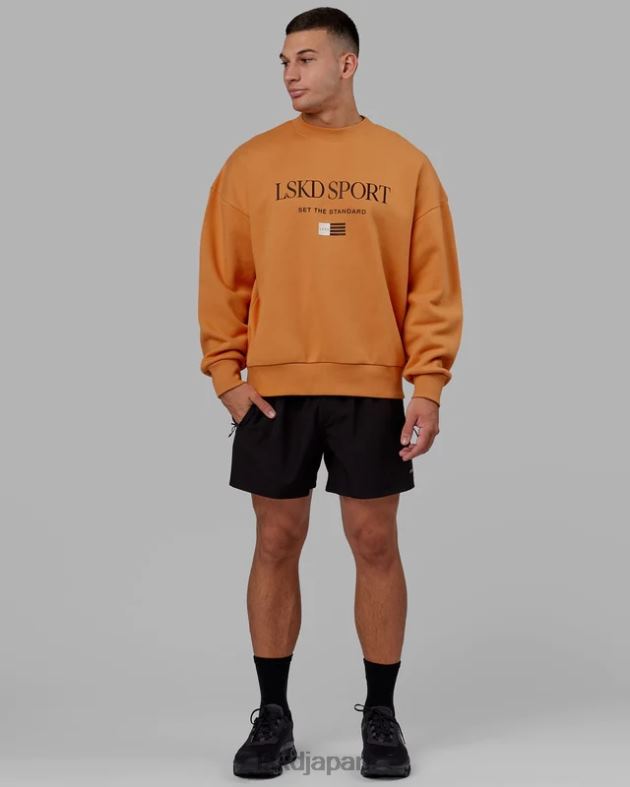 フラッグセーターオーバーサイズ - 日時計 LSKD ユニセックス 衣服 082HP422