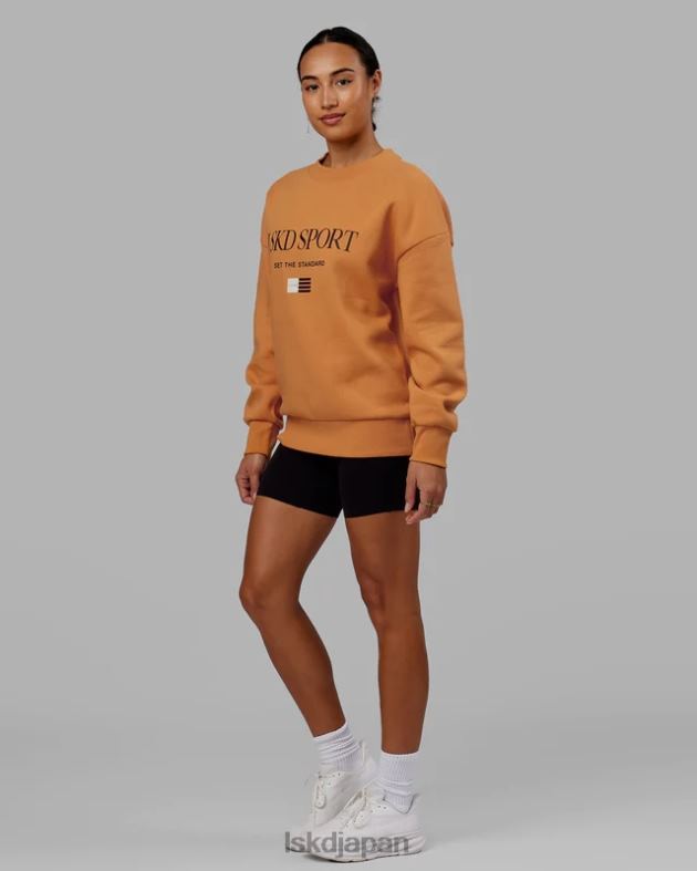 フラッグセーターオーバーサイズ - 日時計 LSKD ユニセックス 衣服 082HP422