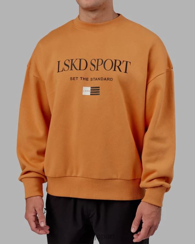 フラッグセーターオーバーサイズ - 日時計 LSKD ユニセックス 衣服 082HP422