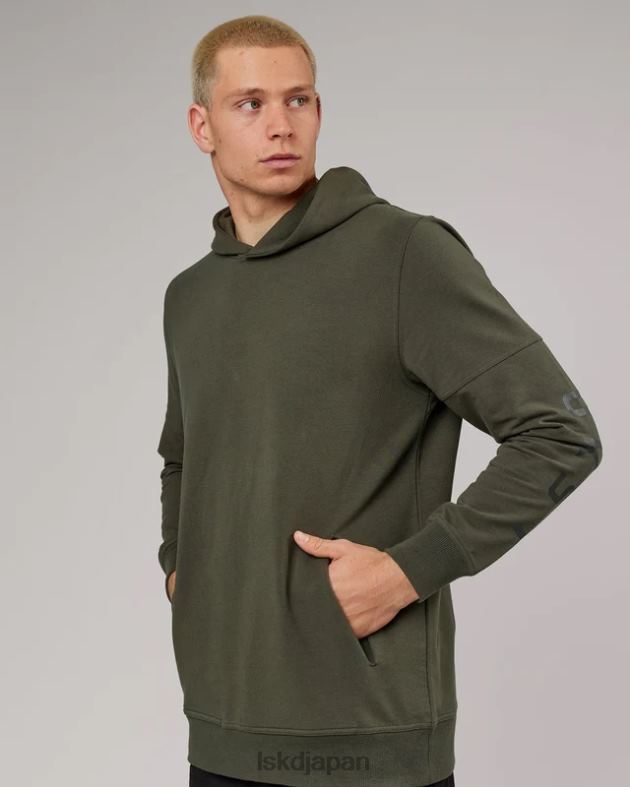 ディレクションフレックスフリースパーカー - 森の夜 LSKD ユニセックス 衣服 082HP428