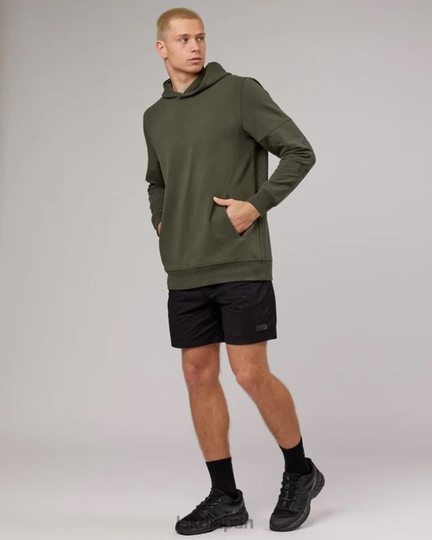 ディレクションフレックスフリースパーカー - 森の夜 LSKD ユニセックス 衣服 082HP428