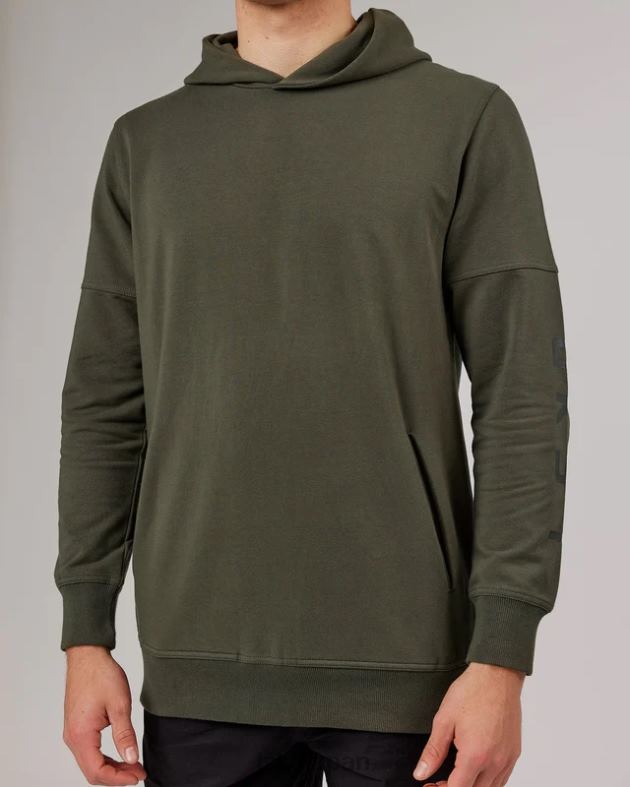 ディレクションフレックスフリースパーカー - 森の夜 LSKD ユニセックス 衣服 082HP428