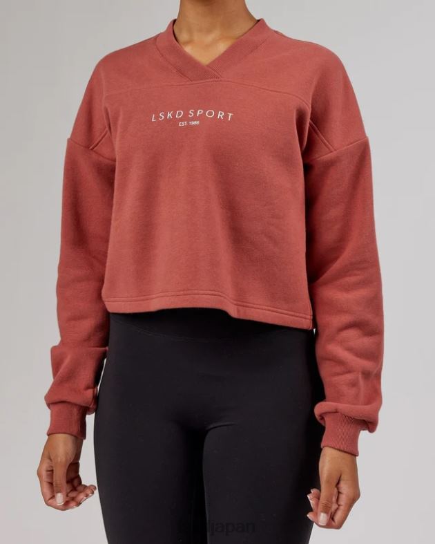 タッチダウンセーター - マルサラ LSKD 女性 衣服 082HP436