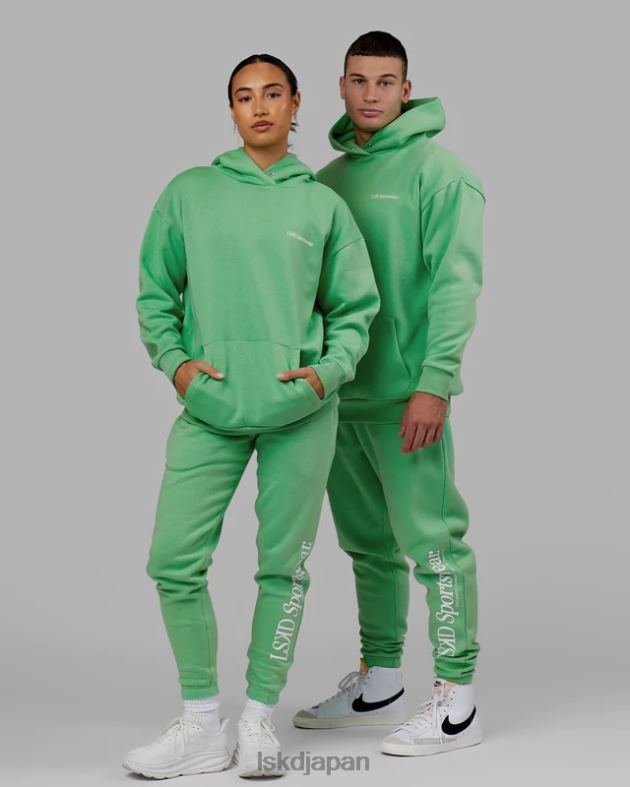 モーションパーカーオーバーサイズ - アップルミント LSKD ユニセックス 衣服 082HP449