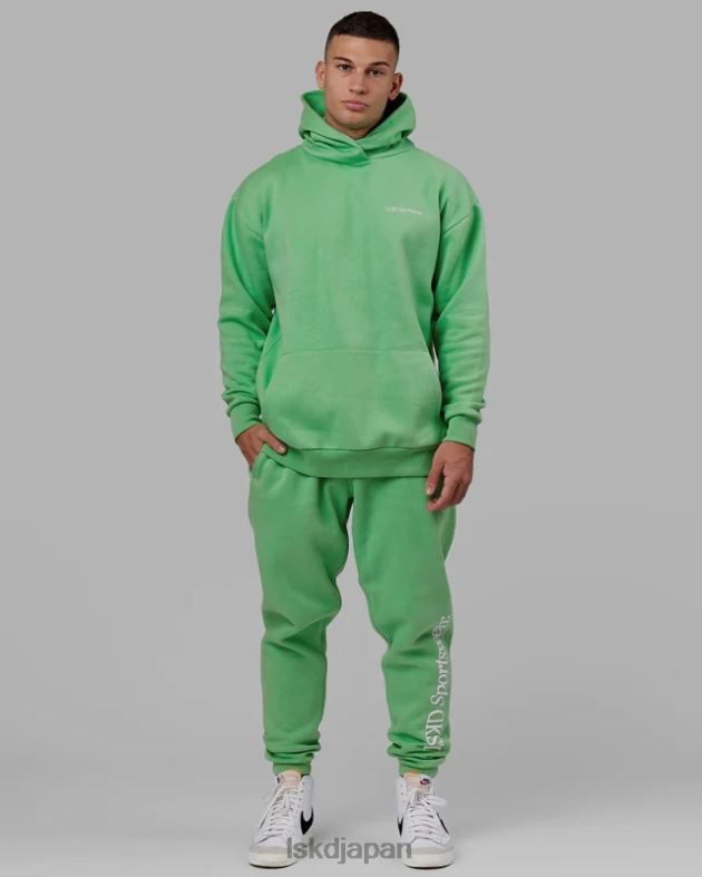 モーションパーカーオーバーサイズ - アップルミント LSKD ユニセックス 衣服 082HP449