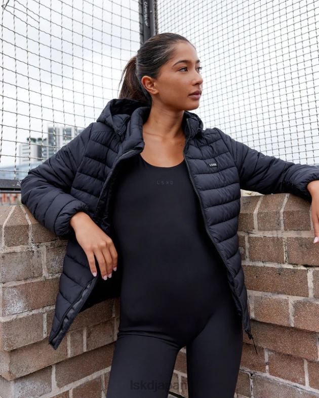 オールデイ パファー ジャケット - ブラック LSKD 女性 衣服 082HP462